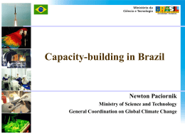 Capacity-building in Brazil