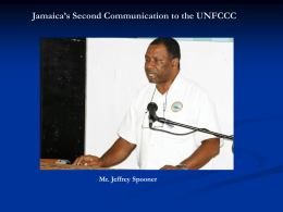 Initial National Communication V&A Assessment