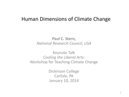 Climatic Change - Earth Portal Community