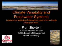 lessons for protecting freshwater systems from