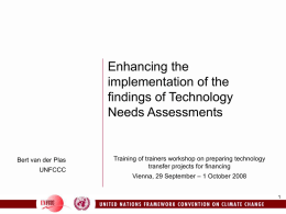 Enhancing the implementation of the findings of Technology