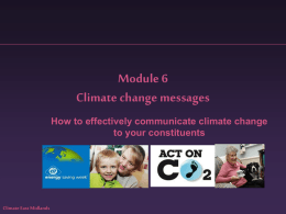 Messages | (ppt 3.5MB) - Climate East Midlands
