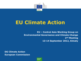 EU climate mitigation action - EU