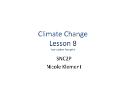 Climate Change L8 - Nicole
