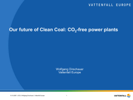 CO 2 -free power plants