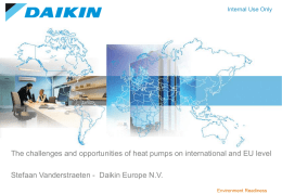 Heat Pumps - Daikin Europe | Daikin