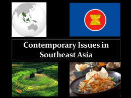 SEAsia Talk - January 2014