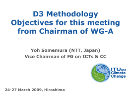 24-March-0930-D3 Methodology Objectives