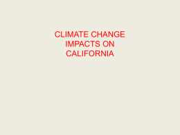 CA Climate Change Effects - Cal State LA