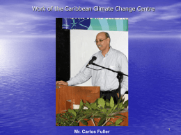 The Caribbean Community Climate Change Centre