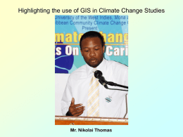 GIS IN DISASTER MANAGEMENT