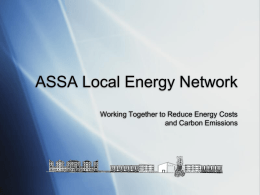 ASSA Low Carbon Co-operative - Albert Square and St Stephen`s
