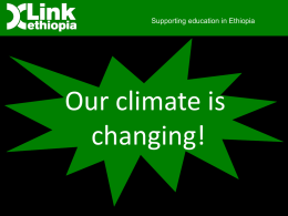 Climate Change - Link Ethiopia