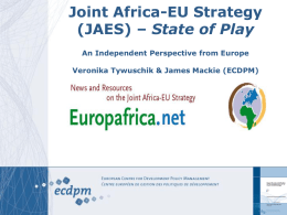 Joint Africa-EU Strategy (JAES)