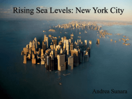 Rising Sea Levels: New York City