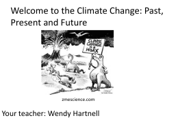 Week 1 Climate Change Presentation Introduction