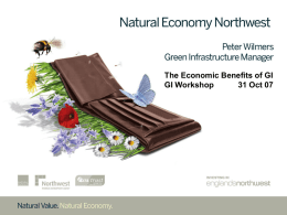 Peter Wilmer, Natural Economy North West