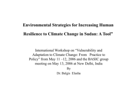 Environmental strategies for increasing human - BASIC
