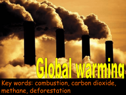 8.3 Global warming - science