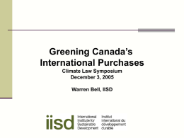 only `green` international credits will be recognized for Canadian