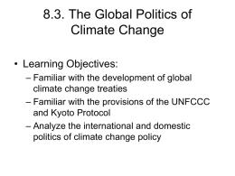 8.3. The Global Politics of Climate Change