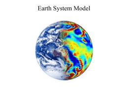 Earth System Model (ESM)