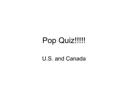 Pop Quiz!!!!!