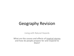 Geography Revision - Christ the King College