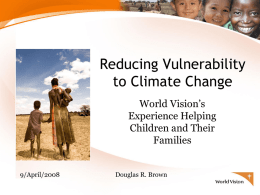 Presentation to World Bank Civil Society Forum