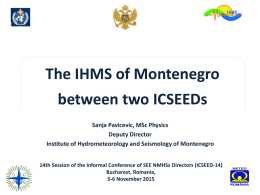 ICSEED-14 - INFORMAL CONFERENCE OF SOUTH