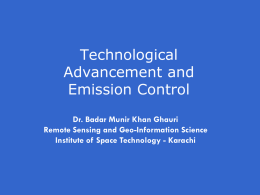 Technological Advancement and Emission Control