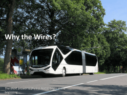 Why the Wires? - Trolleybus UK