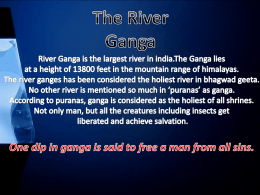 The river Gangax