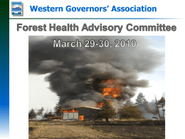 FHAC part1 - Western Governors` Association