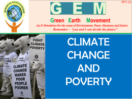 26] climate change and poverty - St. Francis Xavier Church , Panvel