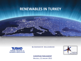 hydroelectricity production sector in turkey