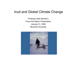 Inuit and Global Climate Change