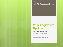 2014 Legislative Review - CAL