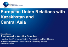 EU and Central Asia