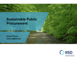 Sustainable public procurement toolkit 7483.785kb