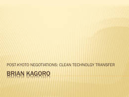 Clean Technolgy Transfer - Africa Climate Solution