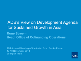 - Asian EXIM Bank Forum