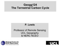 Geogg124-lecture1x - UCL Department of Geography