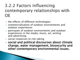3.2.2 Factors influencing Contemp relationships with OE