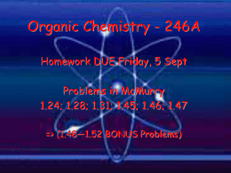 PowerPoint Presentation - Valence Bond Theory Structure