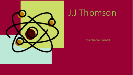 J.J Thomson