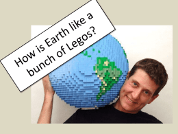 How is Earth like a box of Legos?