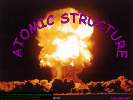 Atomic structure - World of Teaching