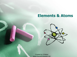 Atoms ppt. - Warren County Public Schools