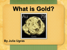 Element Research Project (Gold1) - PowerPoint Presentation